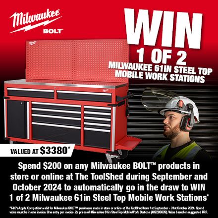 Milwaukee BOLT Competition Sept-Oct 2024