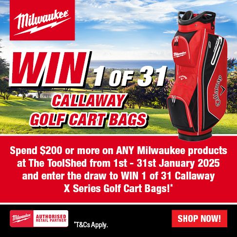 Milwaukee Golf Card Bag Competition Jan 2025