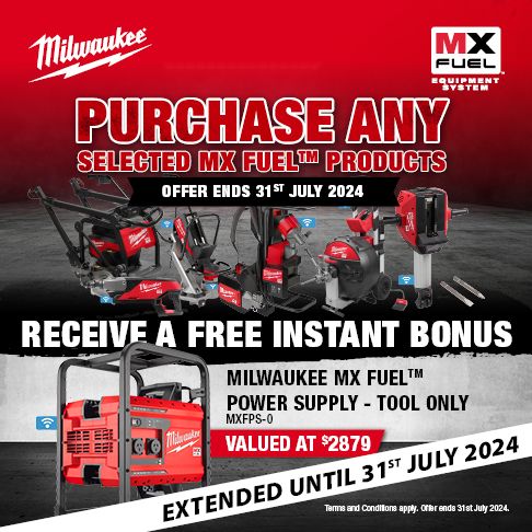 Milwaukee MX Fuel Bare Tool Instant Bonus Offers EXTENDED July 24