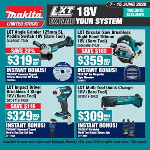 Rural Ready Flyer 7 - 15 June 2026 -LXT Makita NC Bare Tools TRUXON IB