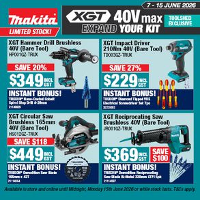 Rural Ready Flyer 7 - 15 June 2026 - XGT Makita NC Bare Tools TRUXON IB