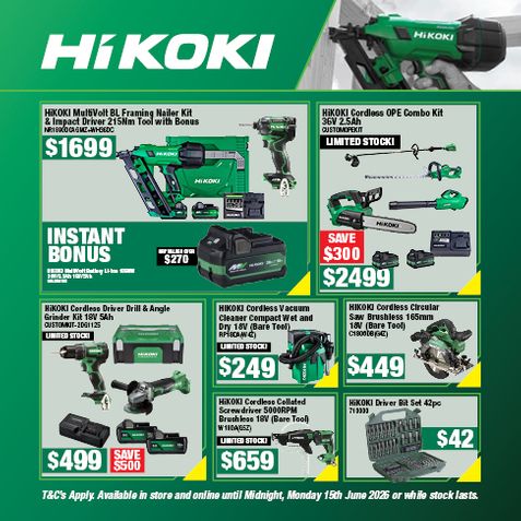 Rural Ready Flyer 7-15 Jun 2026 -HiKOKI