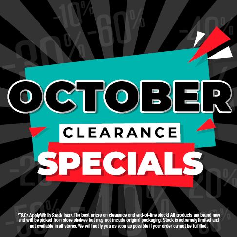 ToolShed Clearance Specials - October 2026