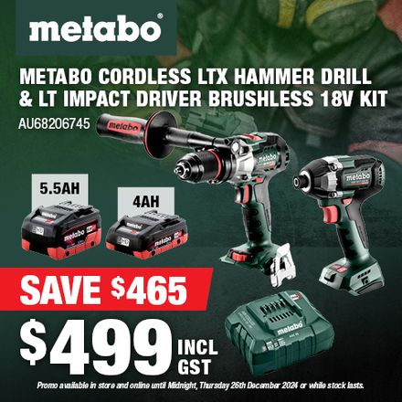 Metabo Hammer Drill Impact Driver