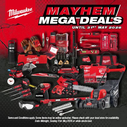 Milwaukee Mayhem Mega Deals - MAY 26
