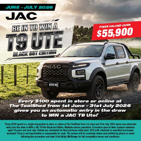 -JAC T9 Ute Competition June - July 2026
