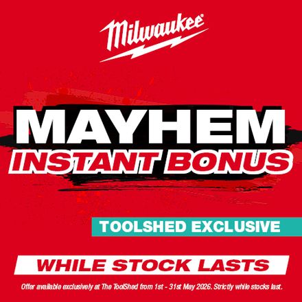 Milwaukee TS Exclusive Mayhem IB May 2026