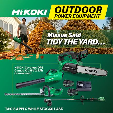 HiKOKI CUSTOMOPEKIT(While stock last) 2026