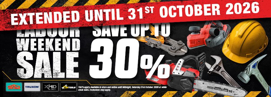Labour Weekend Sale