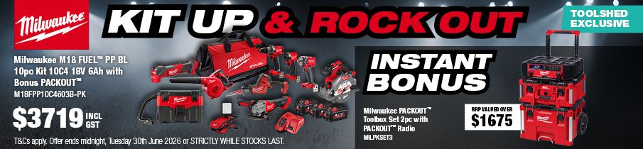 Promotion Page Header (Skinny) -Milwaukee Kit Up 24 -30 June 2026