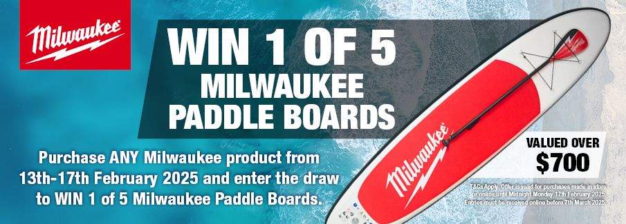 Milwaukee Paddle Board Competition 13-17 Feb 2025