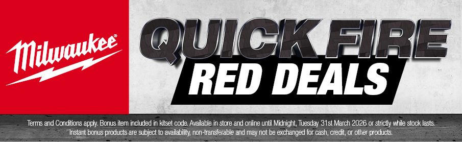 Promotion Page Header - Milwaukee Quick Fire Red Deals - Mar 2026.jpg