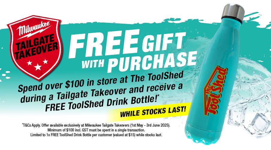 Milwaukee Tailgate Takeovers Gift with Purchase