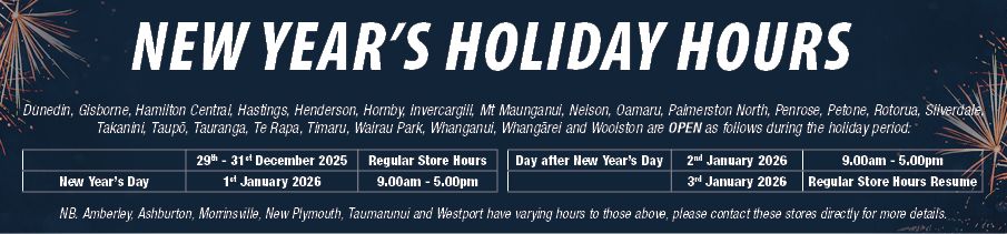 Holiday Hours 2025