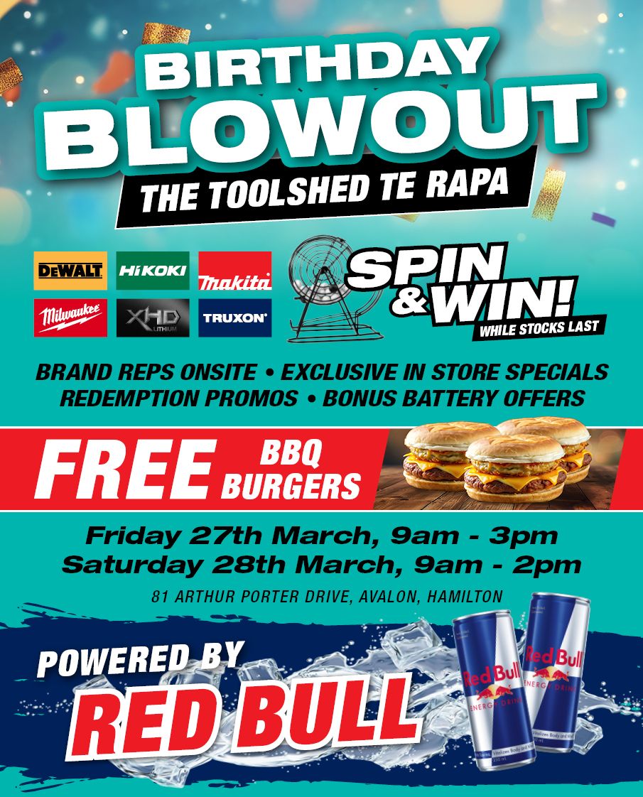 Birthday Blowout Te Rapa March 2026