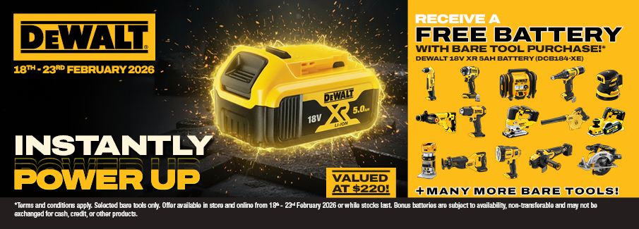 DEWALT Instant Bonus Battery Deal Feb 2026