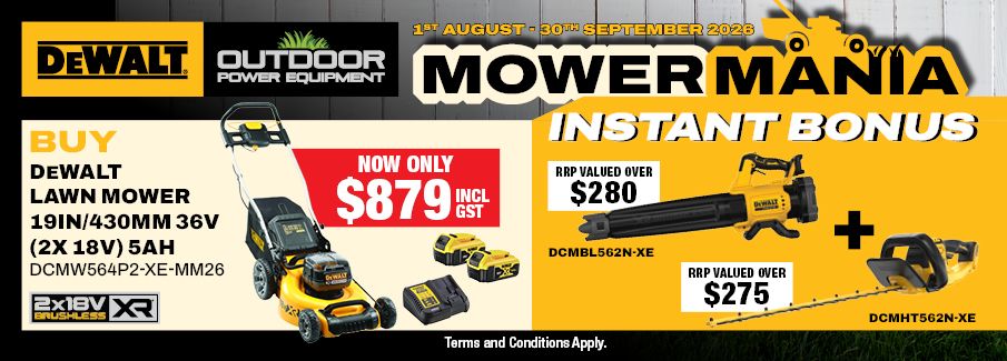 DEWALT Mower Mania DCMW564P2-XE-MM26 Sept 2026