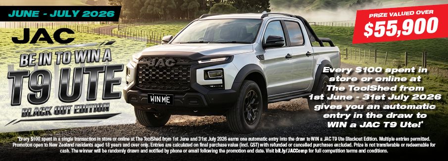  JAC T9 Ute Competition June - July 2026