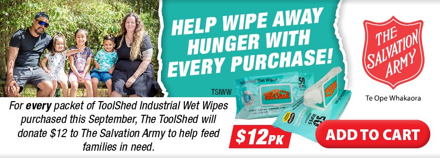 Salvation Army Wet Wipes Campaign Sept 2024