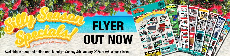 Silly Season Flyer (1 Dec 2025 - 4 Jan 2026) - Flyer Release