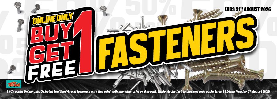 ToolShed Fasteners - August 2026