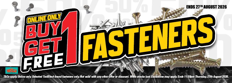 ToolShed Fasteners - August 2026