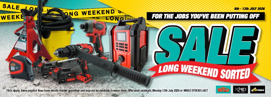 Long Weekend Sale 8 - 13 July 2026