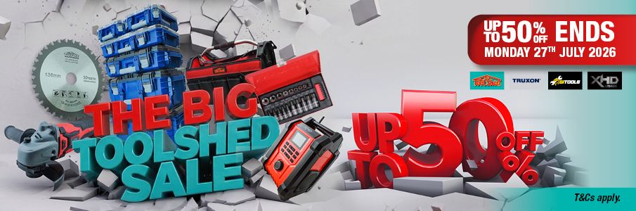 ToolShed Brand Sale 22 - 27 July 2026 