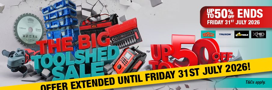 ToolShed Brand Sale 31 July 2026