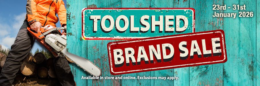 ToolShed Branded Sale - 23-31 Jan 2026
