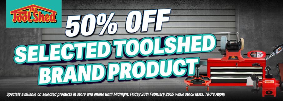 ToolShed Stocktake Clear Out Sale - Feb 2025