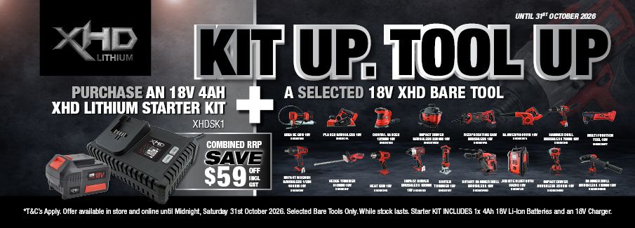XHD Lithium Starter Kit 1-31 October 2026