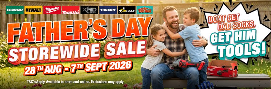 Fathers Day Flyer 28 Aug - 7 Sep 2026 - Storewide Sale