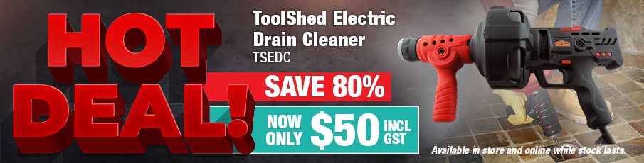 ToolShed Electric Drain Cleaner (TSEDC)