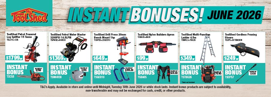 ToolShed Instant Bonus Offer June 2026