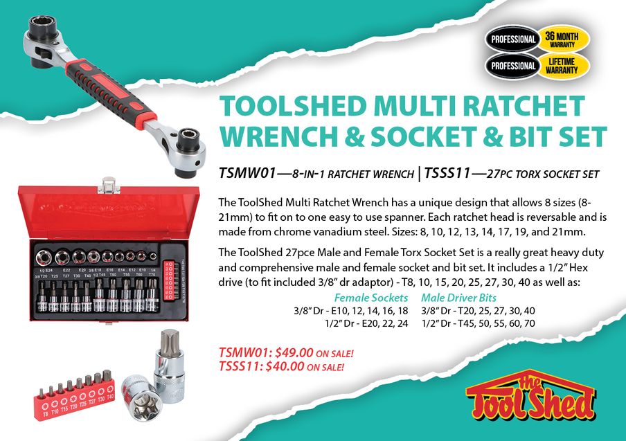 TS Ratchet-Socket Set A5 