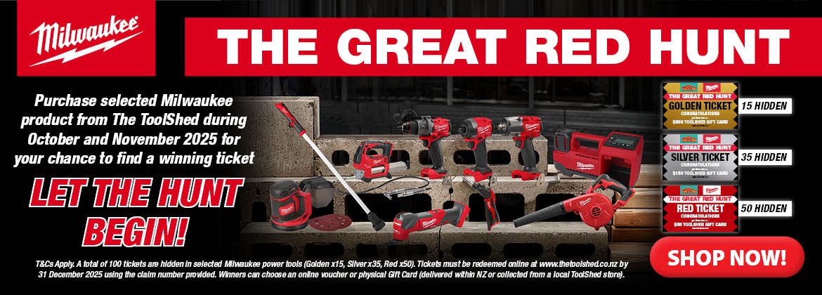 Milwaukee The Great Red Hunt October-November 2025