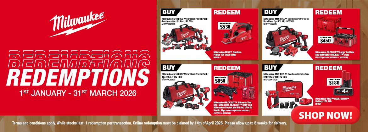 Milwaukee Redemptions Jan-Mar 2026