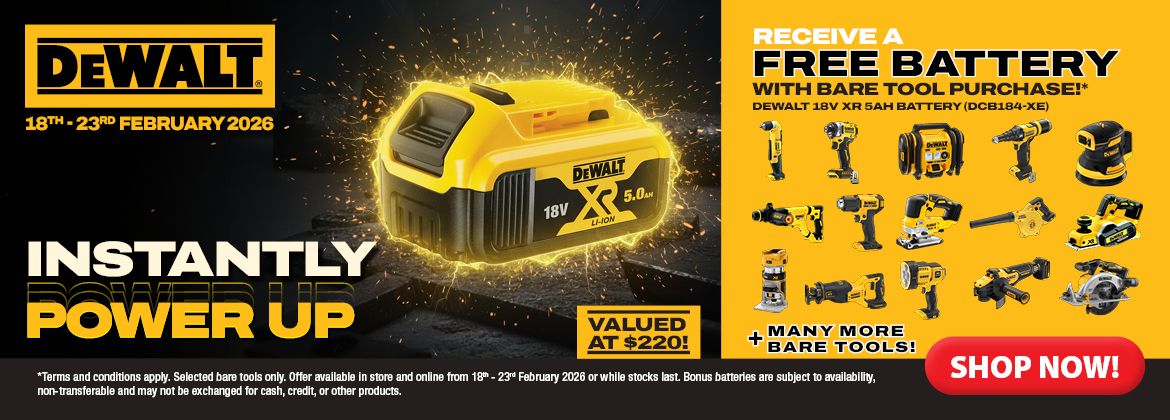 DEWALT Instant Bonus Battery Deal Feb 2026