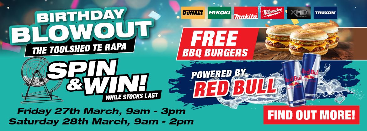 Birthday Blowout Te Rapa March 2026