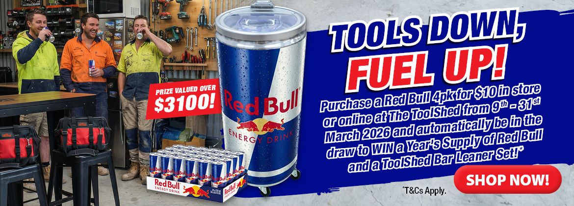 RED BULL Tools Down, Fuel Up Comp Mar 2026