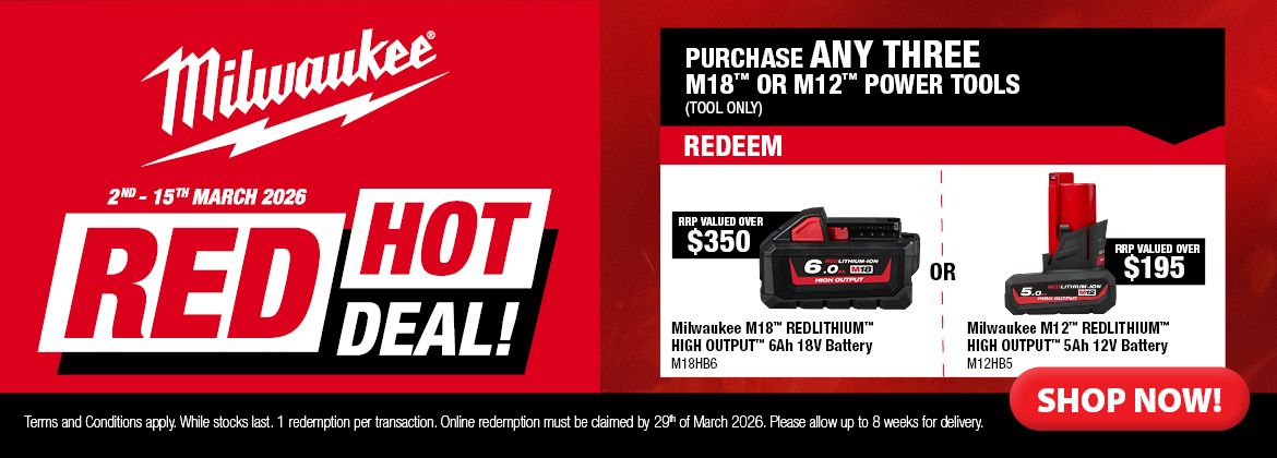 Milwaukee Quick Fire Deals March 2026