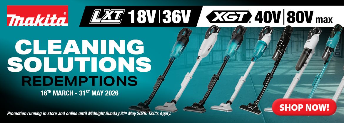 Makita Cleaning Solutions Redemptions March - May 2026