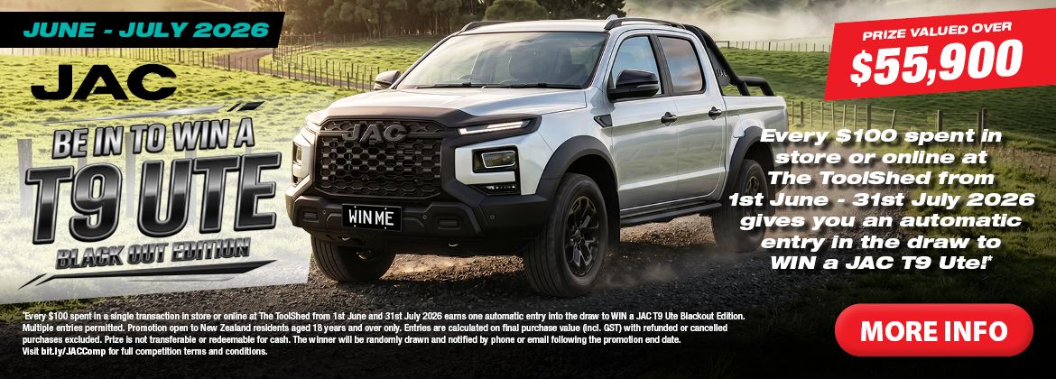 JAC T9 Ute Competition June - July 2026