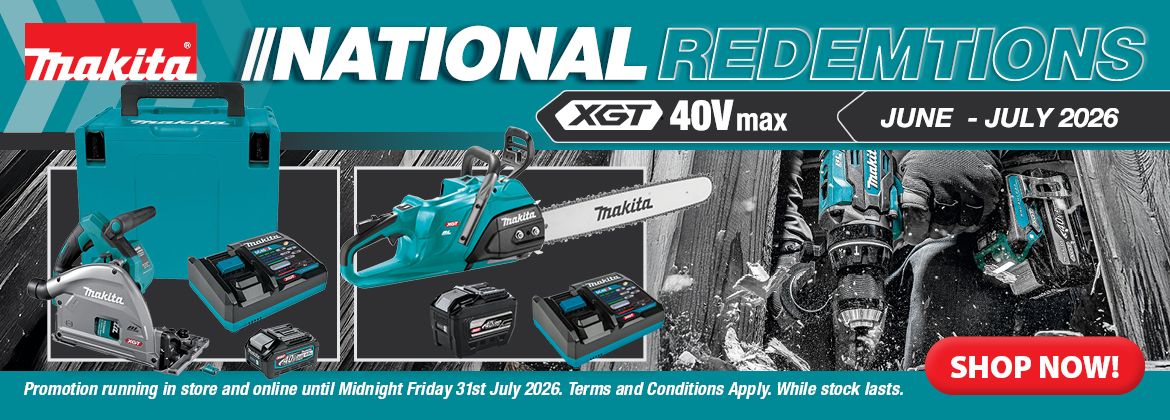 Makita National Redemptions June - Jul 2026