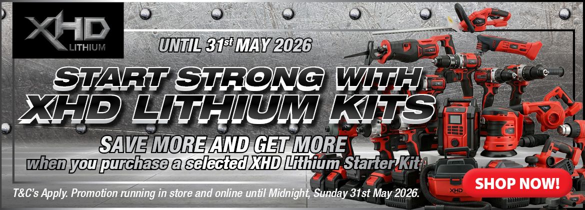  XHD Lithium Starter Kit Deals - May 2026