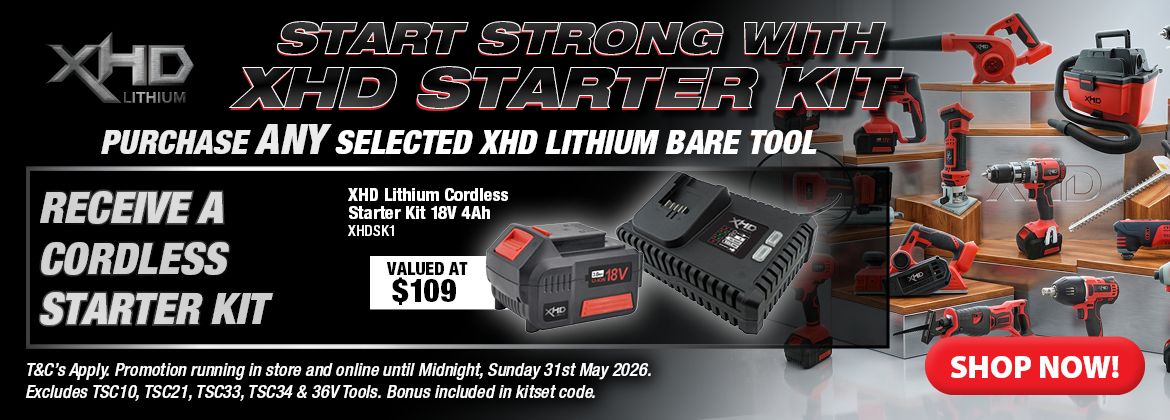  XHD Lithium Bare Tool Starter Kit - May 2026
