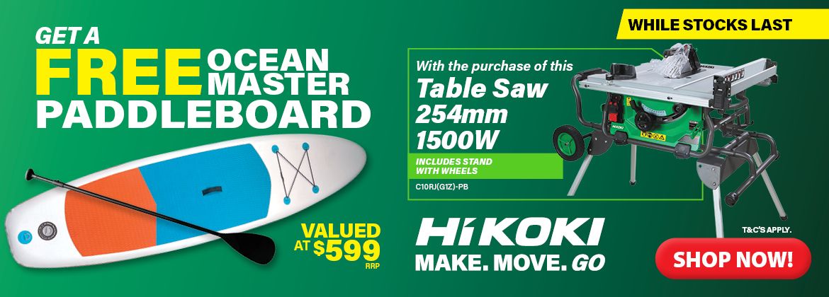 HiKOKI C10RJ Table Saw Offer Until 30 Nov 2026