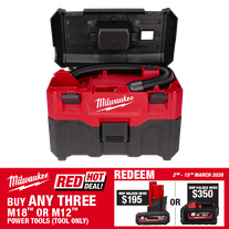 Milwaukee M18 Cordless Wet/Dry Vacuum 18V - Bare Tool