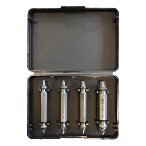 ToolShed Screw Extractor Double End Set 4pc